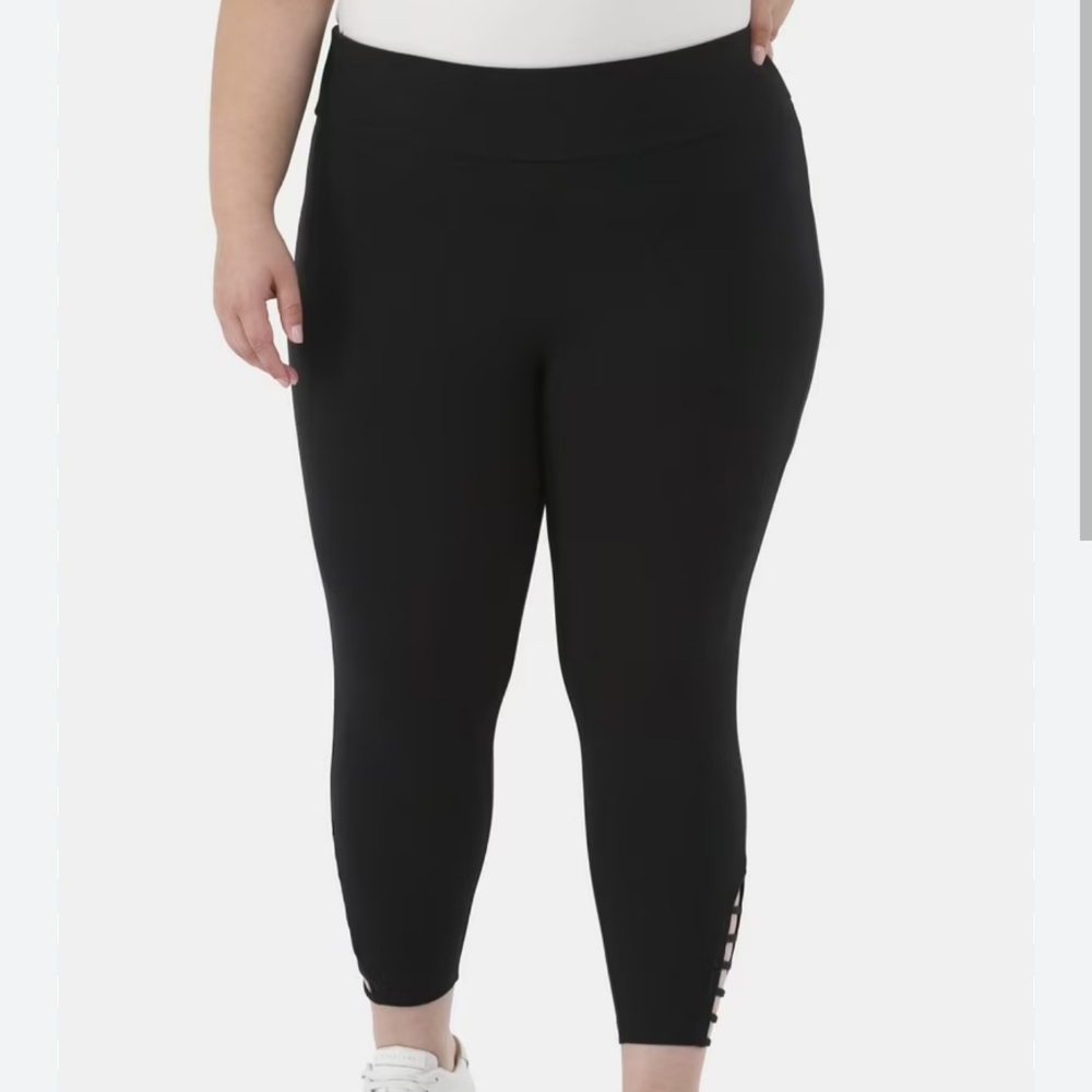 Terra & Sky Black Leggings CAPRI
